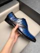 Berluti Man Black and Blue Calfskin Business Leather Shoes 0428113 (6)_th.jpg